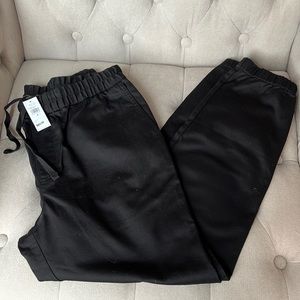 Banana Republic Traveler Jogger New Size Medium Black